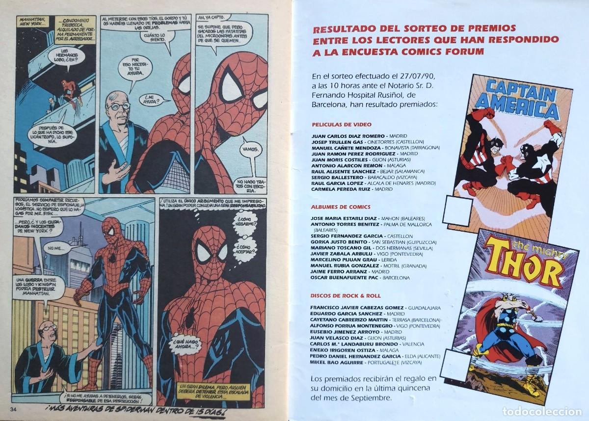 C&oacute;mics: Spiderman Vol. 1 N&ordm; 220 - C&oacute;mics Forum 1990 - Foto 5