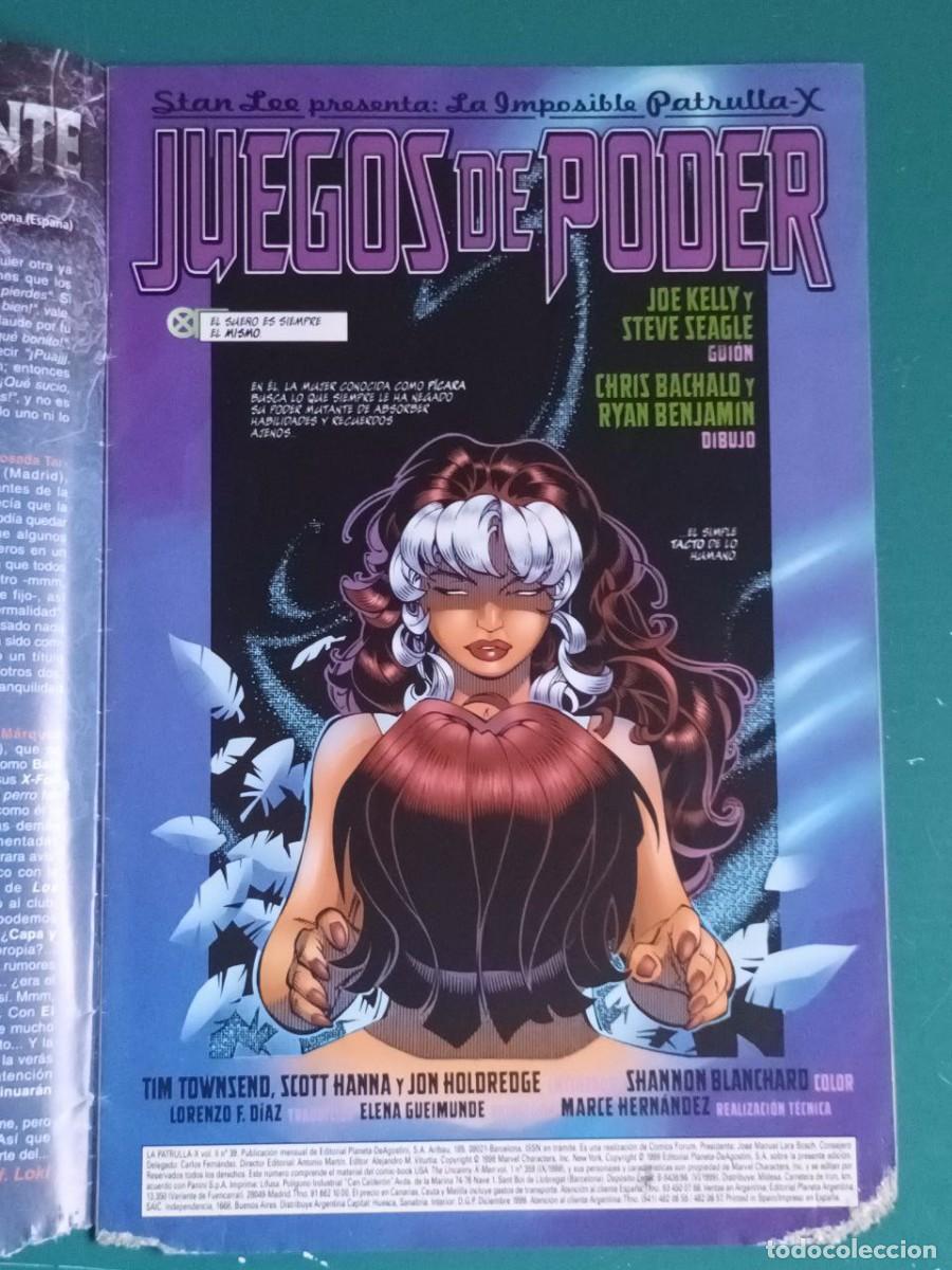 C&oacute;mics: Patrulla x vol 2 n&ordm; 39 FORUM - Marvel 1999 - Foto 4