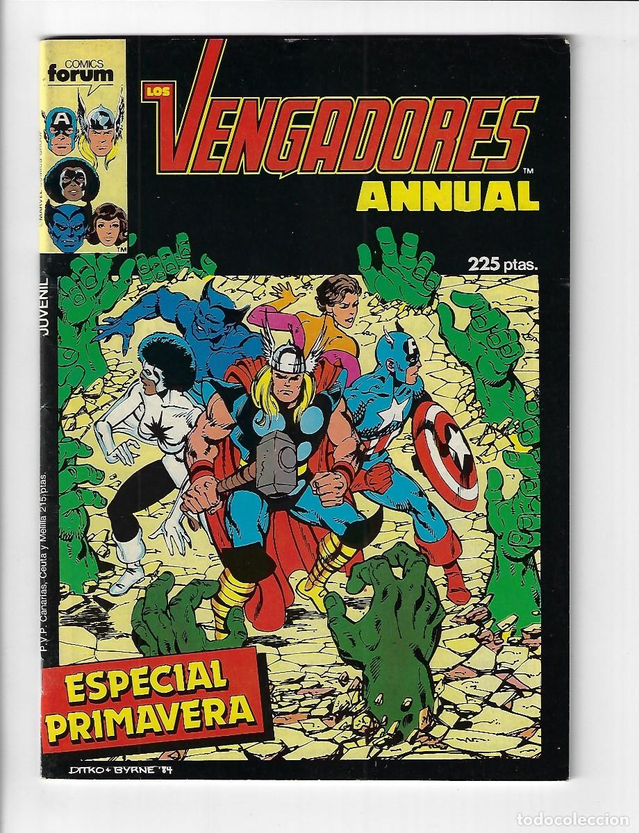 Comics: Planeta. Los vengadores VoL1. Especial primavera. Annual.