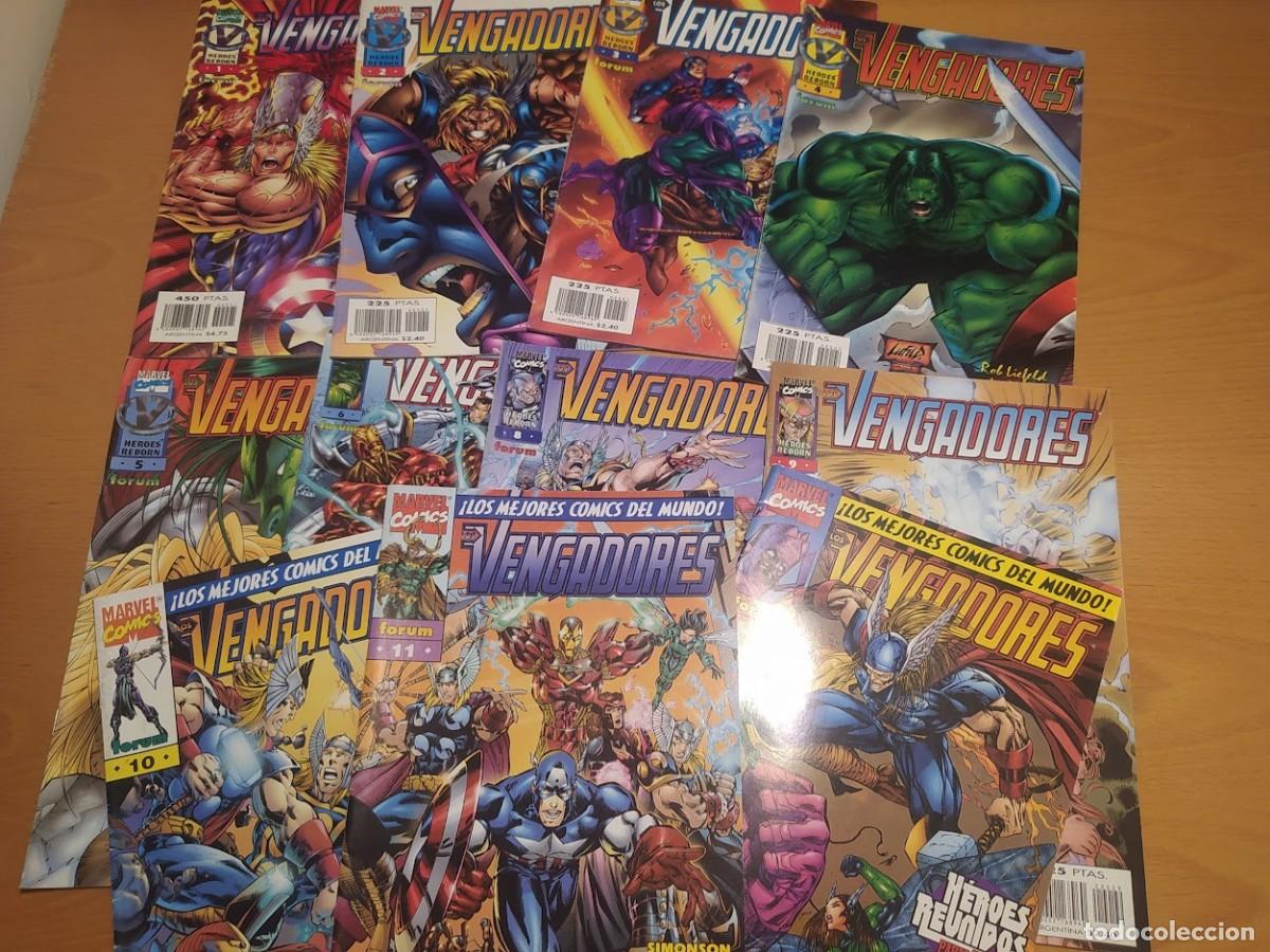 C&oacute;mics: LOS VENGADORES HEROES REBORN MARVEL FORUM - Foto 4