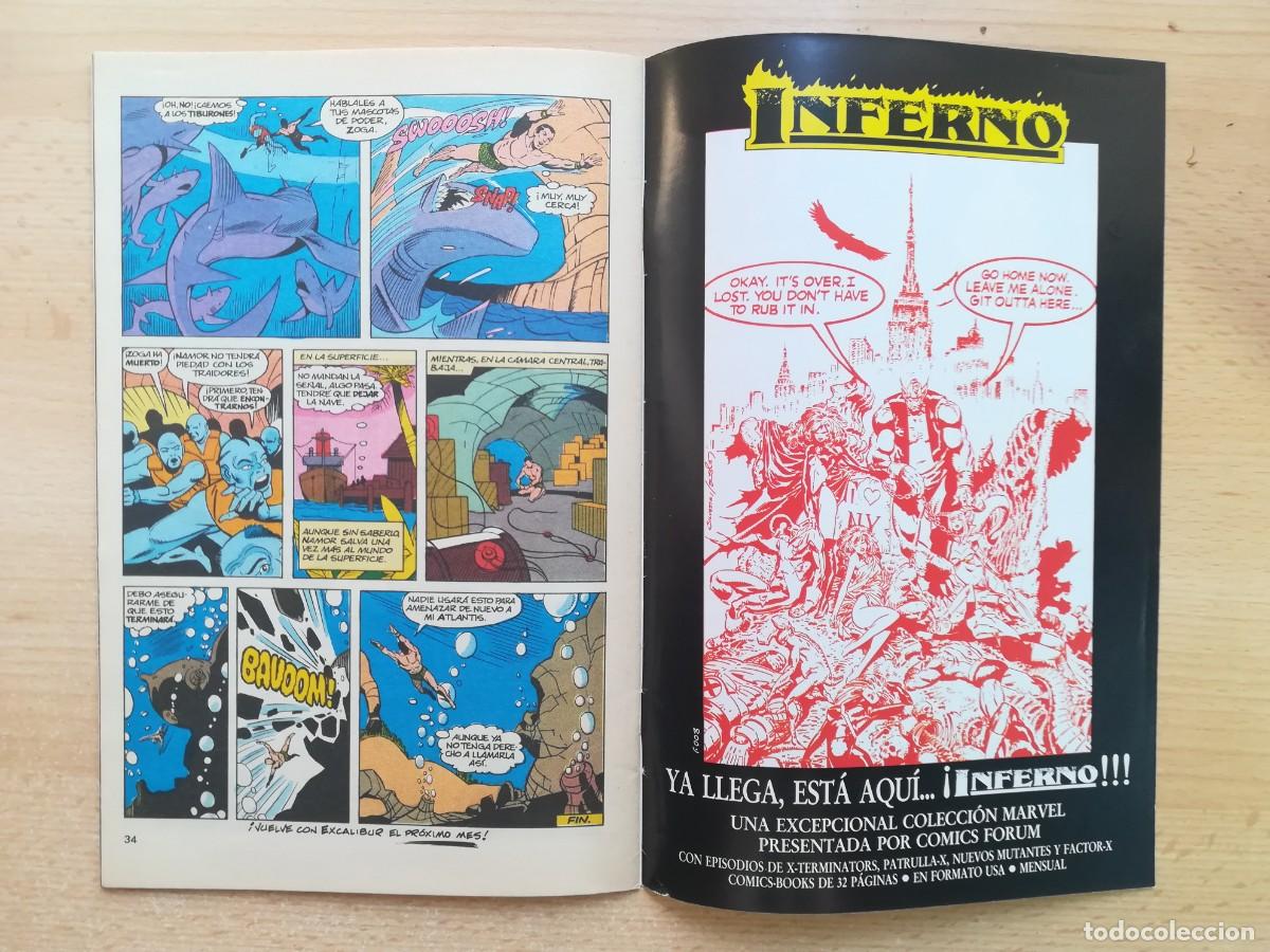 C&oacute;mics: Excalibur N&ordm; 7 + Namor. Sub-Mariner. Stan Lee. Forum. - Foto 7