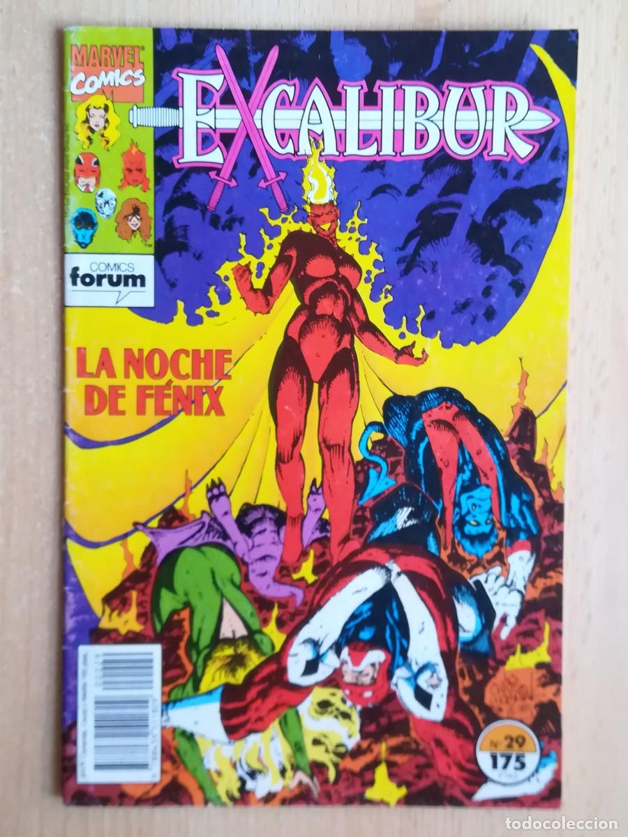 C&oacute;mics: Excalibur N&ordm; 29 + El &uacute;ltimo Ninja. Stan Lee. Forum. - Foto 1