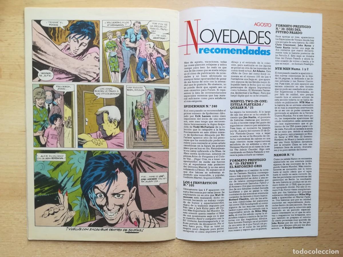 C&oacute;mics: Excalibur N&ordm; 29 + El &uacute;ltimo Ninja. Stan Lee. Forum. - Foto 5