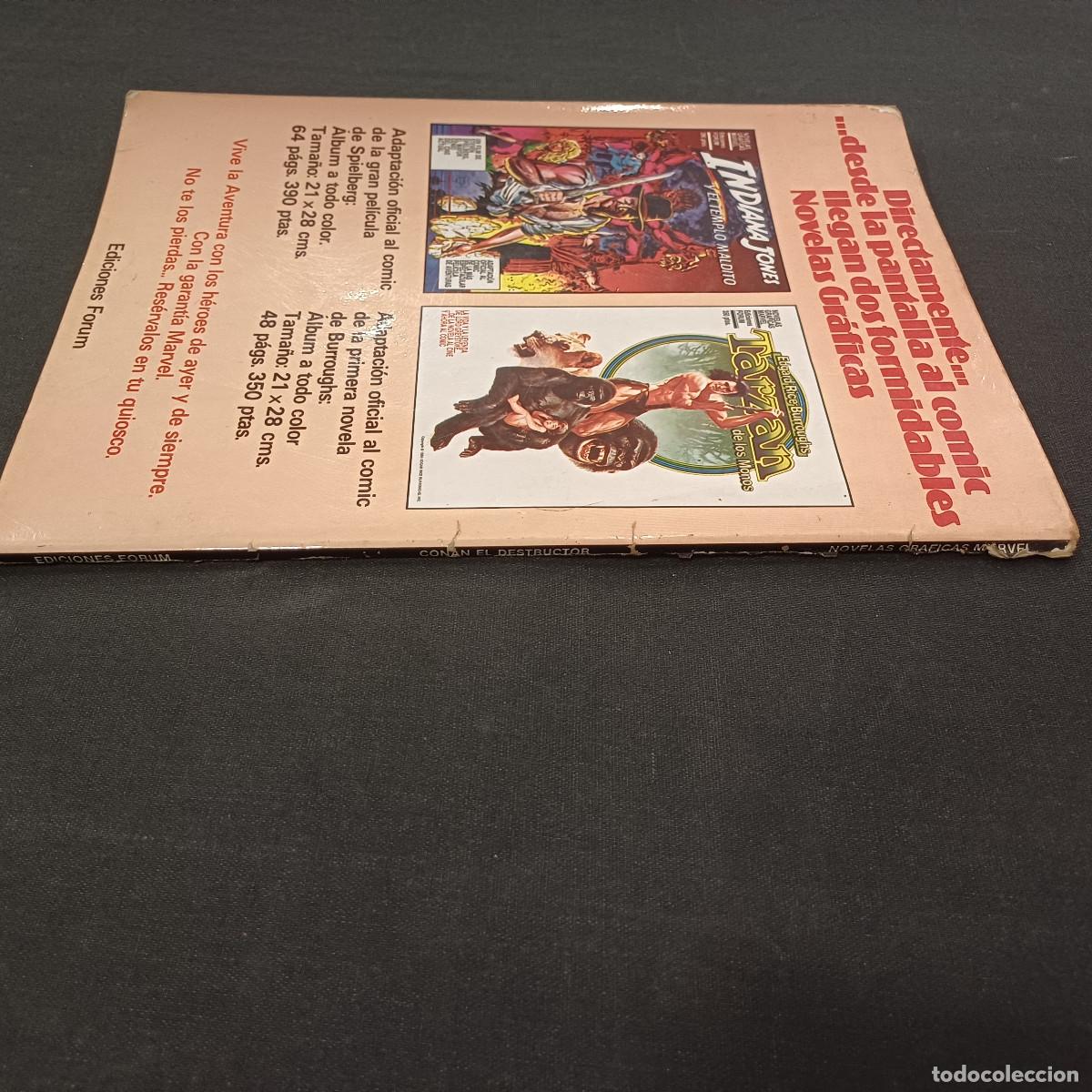 C&oacute;mics: CONAN EL DESTRUCTOR/NOVELA GRAFICA FORUM. - Foto 3