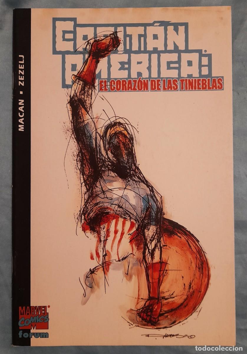 C&oacute;mics: Capitan America - El Corazon De Las Tinieblas - Macan / Zezelj - Marvel - Forum - Foto 1