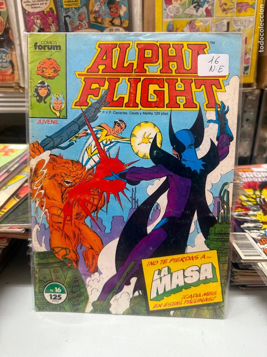 C&oacute;mics: ALPHA FLIGHT EDITORIAL FORUM NUMERO 16 NORMAL ESTADO - Foto 1