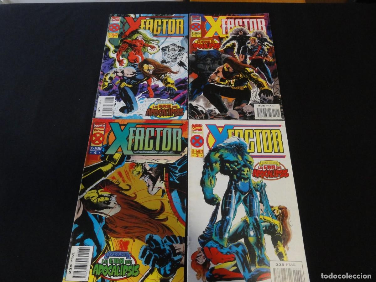 C&oacute;mics: X FACTOR. LA ERA DEL APOCALIPSIS COMPLETA 1 A 4. 1995-1996. FORUM. C-100 - Foto 1