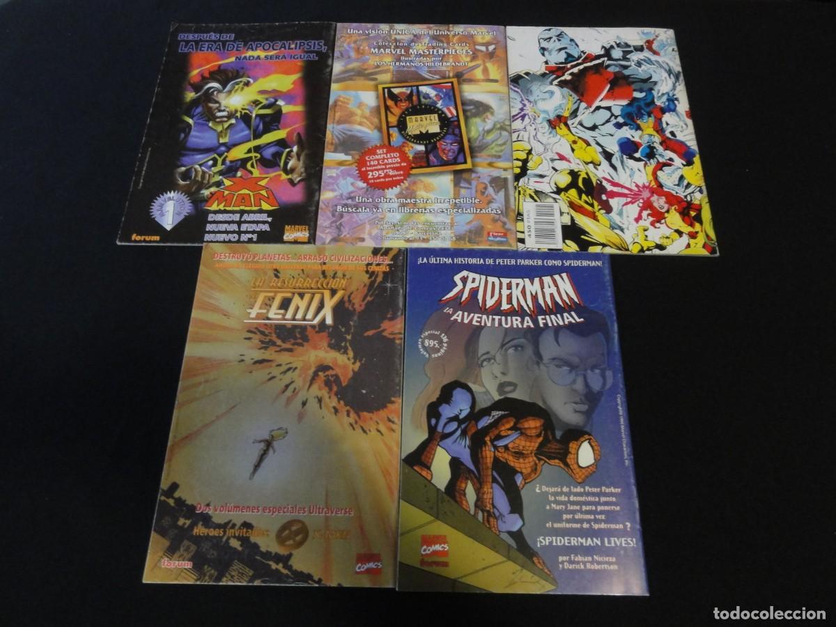C&oacute;mics: CRONICAS DE LOS X MEN. 5 N&ordm; COMPLETA. 1995. FORUM. C-100 - Foto 2