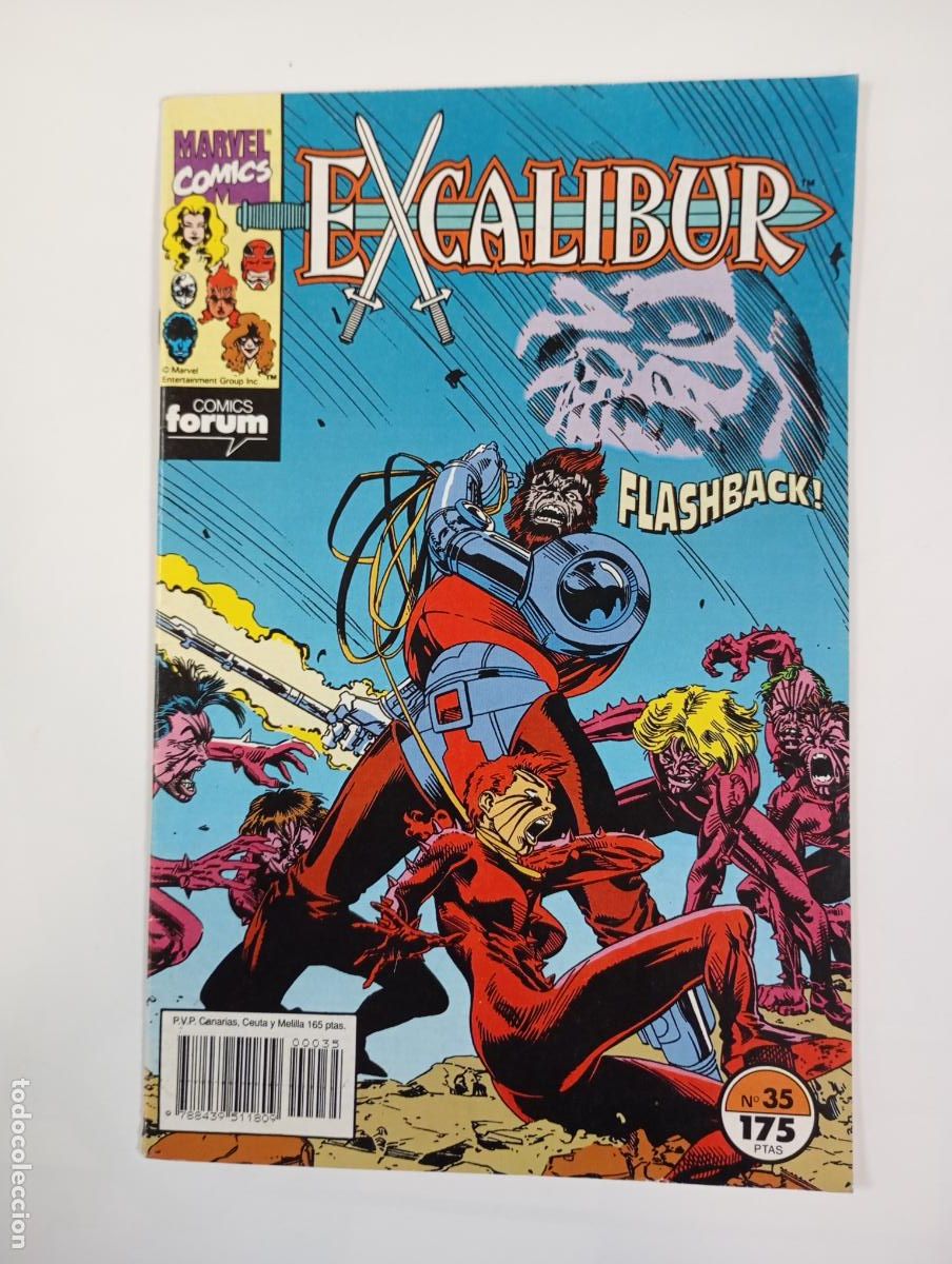 C&oacute;mics: EXCALIBUR N&ordm; 35. MARVEL COMICS FORUM. TDKC32 - Foto 1