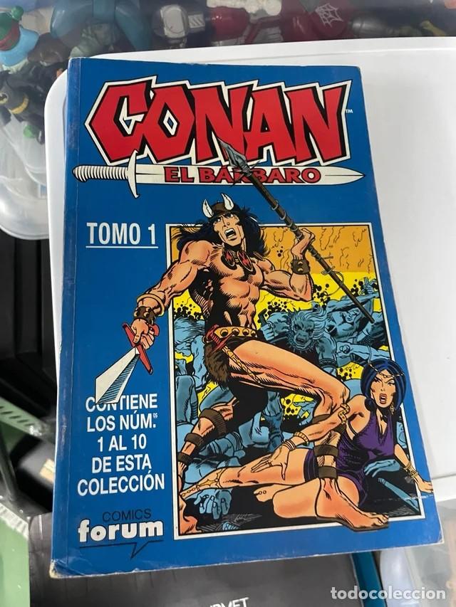 C&oacute;mics: CONAN EL BARBARO. RETAPADO CON LOS NUMEROS 1 A 10 FORUM. - Foto 1
