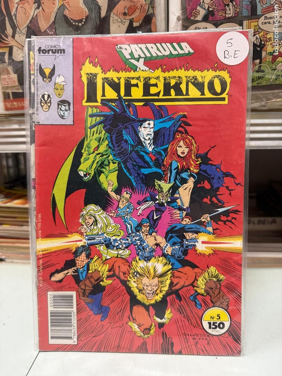 C&oacute;mics: INFERNO EDITORIAL FORUM NUMERO 5 BUEN ESTADO - Foto 1