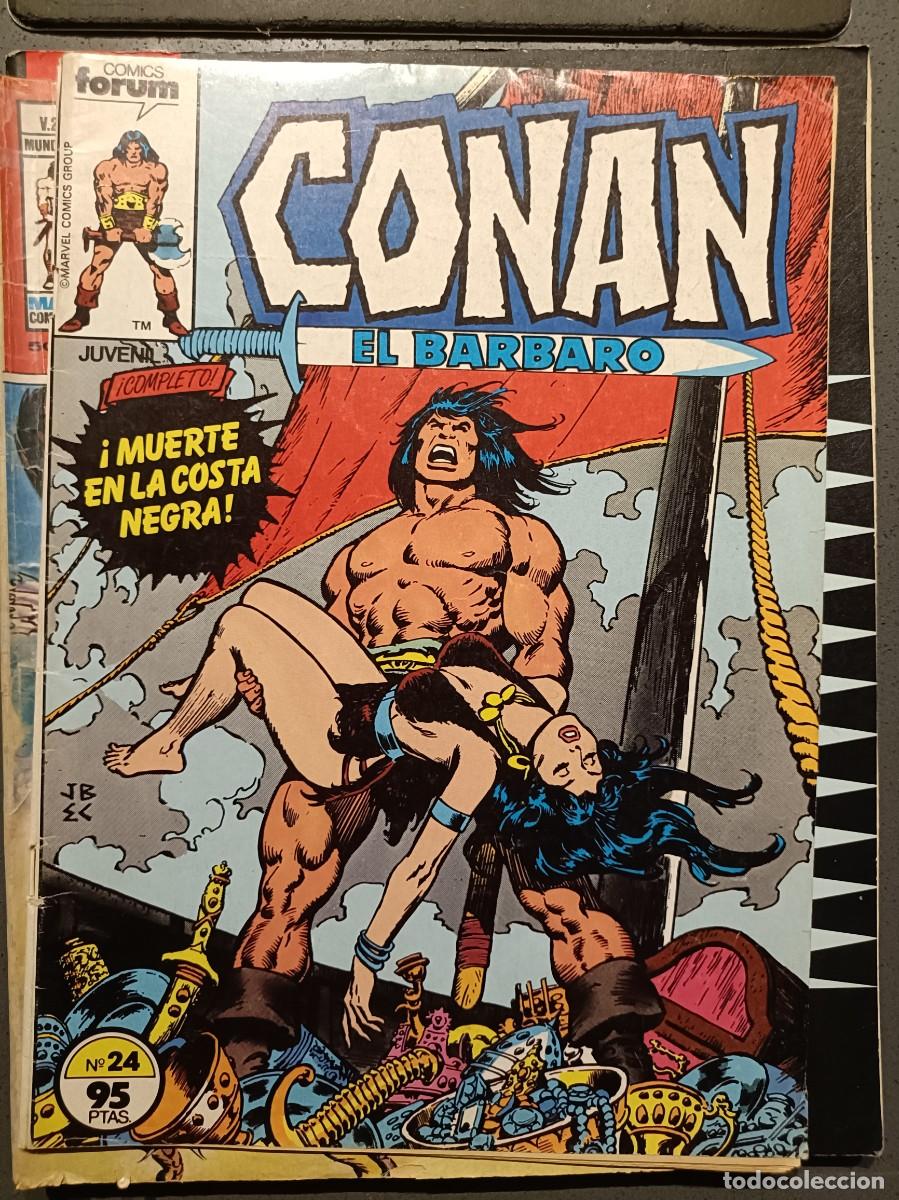 C&oacute;mics: Conan El B&aacute;rbaro - N&ordm; 24 - Ed. Forum - Foto 1