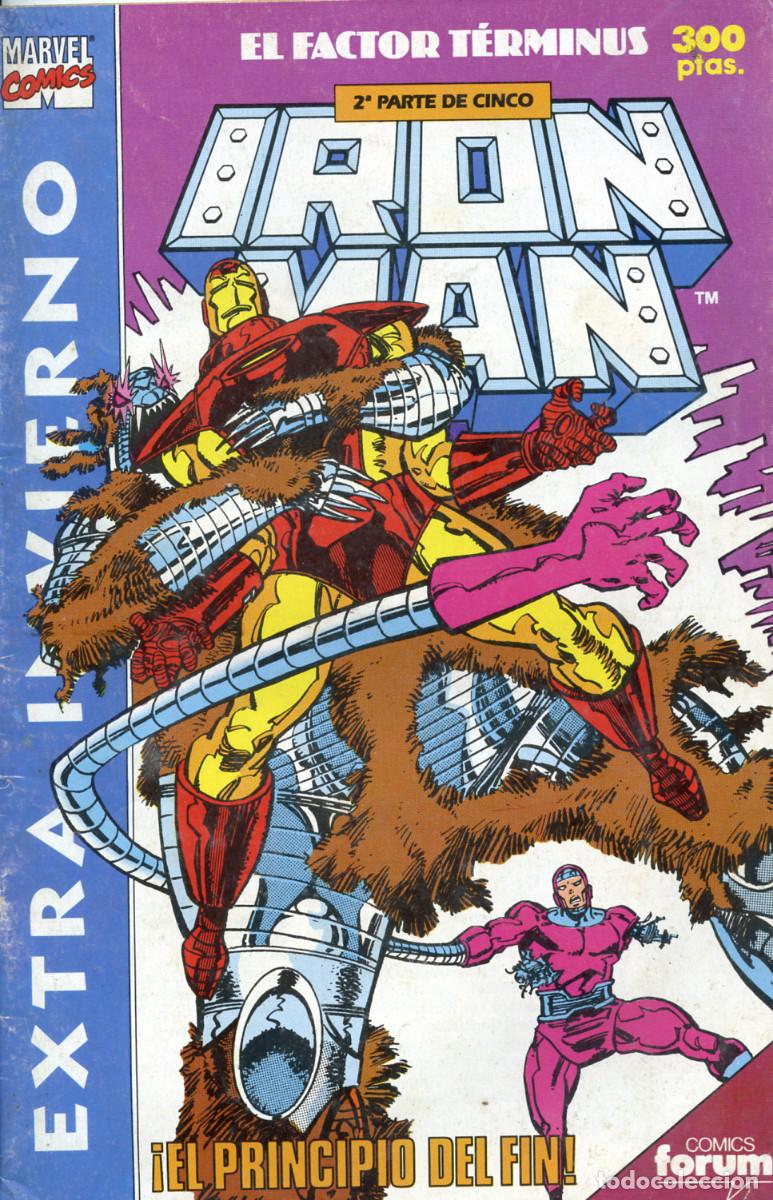 C&oacute;mics: IRON MAN - EXTRA INVIERNO 1991 - FORUM - Foto 1
