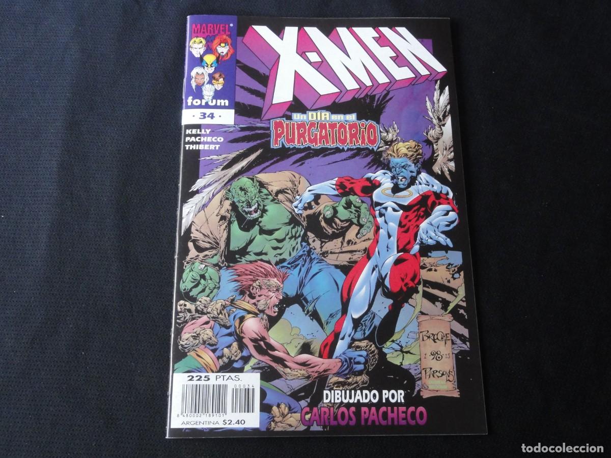 C&oacute;mics: X-MEN N&ordm; 34 VOLUMEN. 2. 1996-2005 MARVEL COMICS FORUM. C-1B - Foto 1