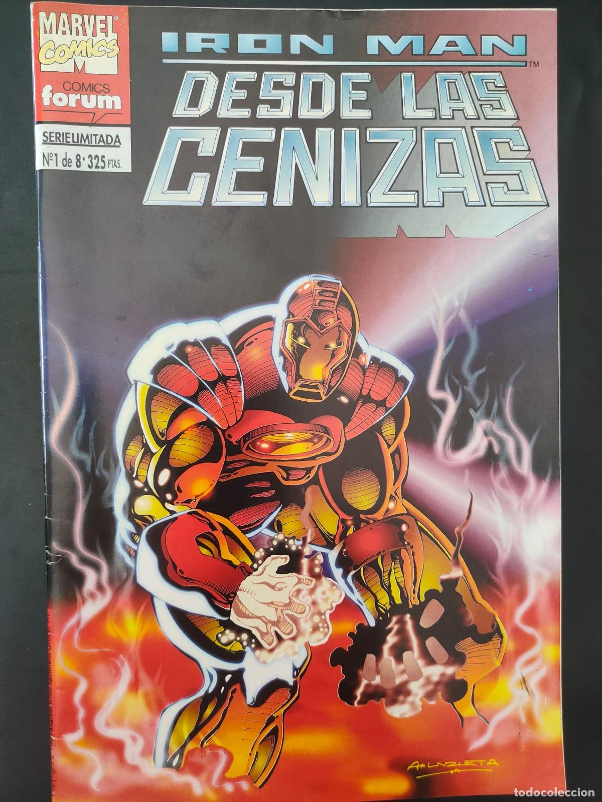 C&oacute;mics: IRON MAN DESDE AS CENIZAS NUMERO 1 DE 8 - Foto 1