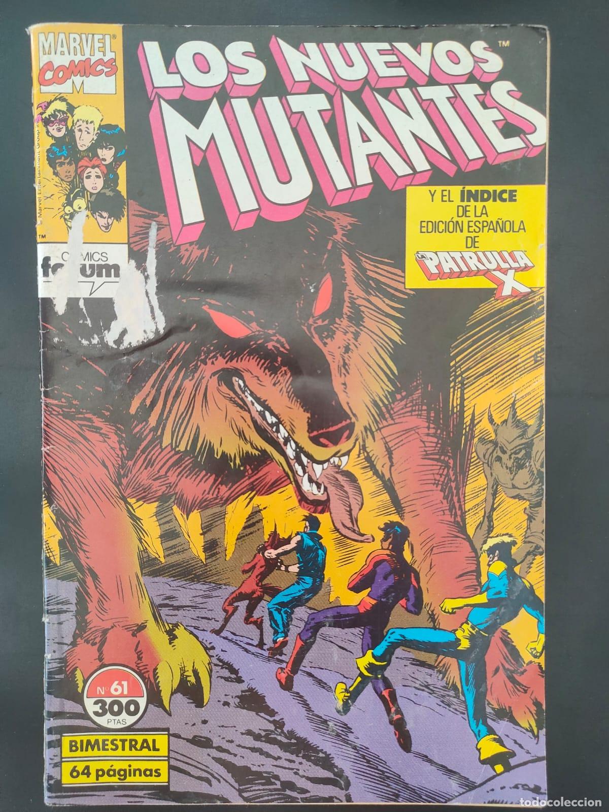 C&oacute;mics: LOS NUEVOS MUTANTES NUMERO 61 - Foto 1