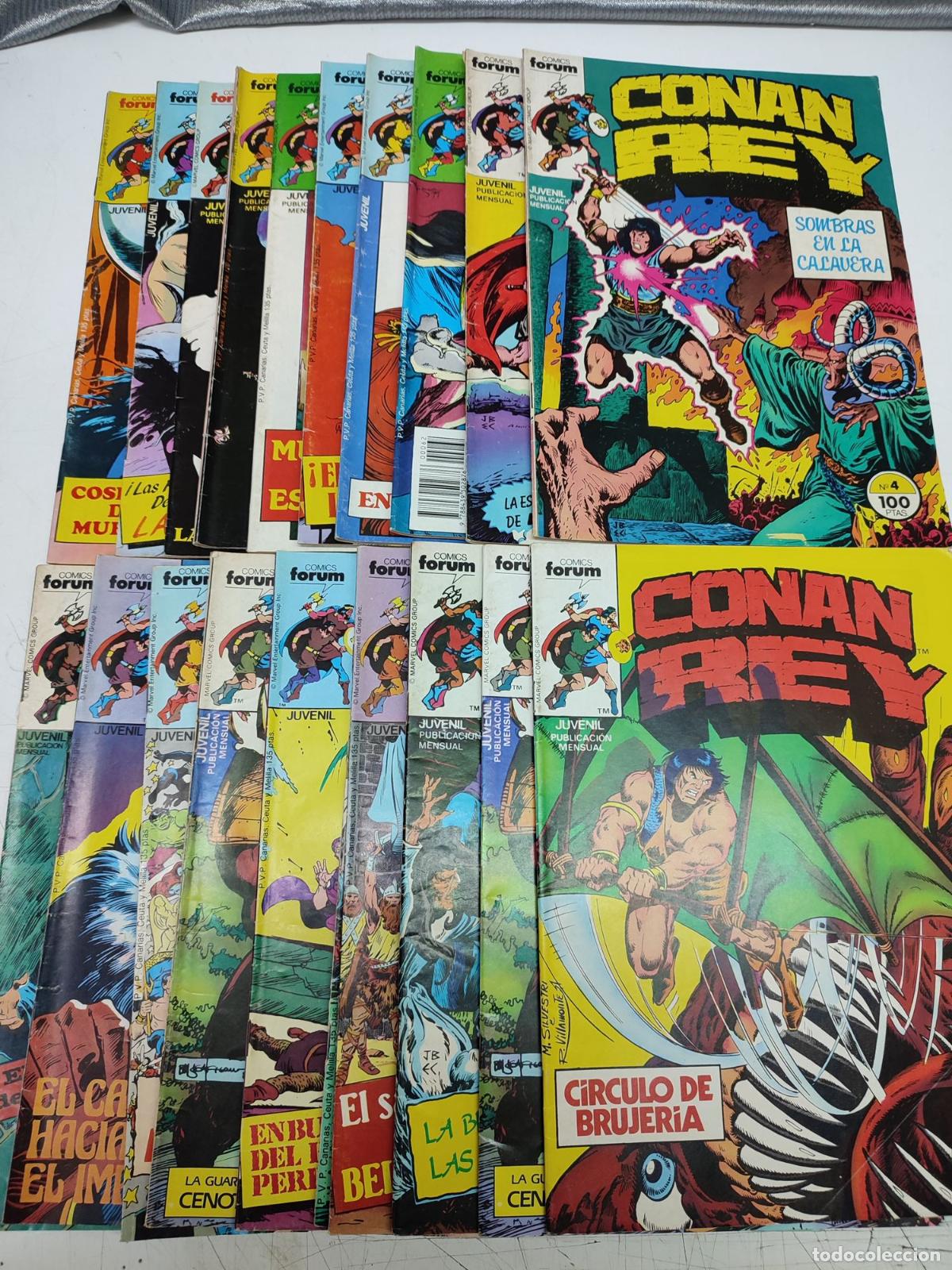 C&oacute;mics: CONAN REY, COMICS FORUM, LOTE 20 NUMS. - Foto 1