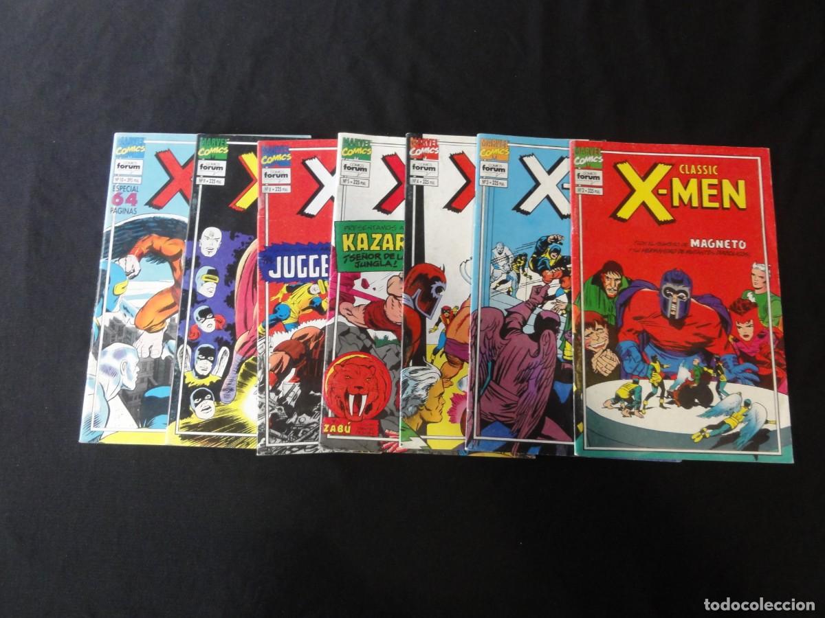 C&oacute;mics: CLASSIC X-MEN LOTE DE 7 N&ordm;. DE 10. 1994-1995. MARVEL COMICS FORUM. C-2B - Foto 1