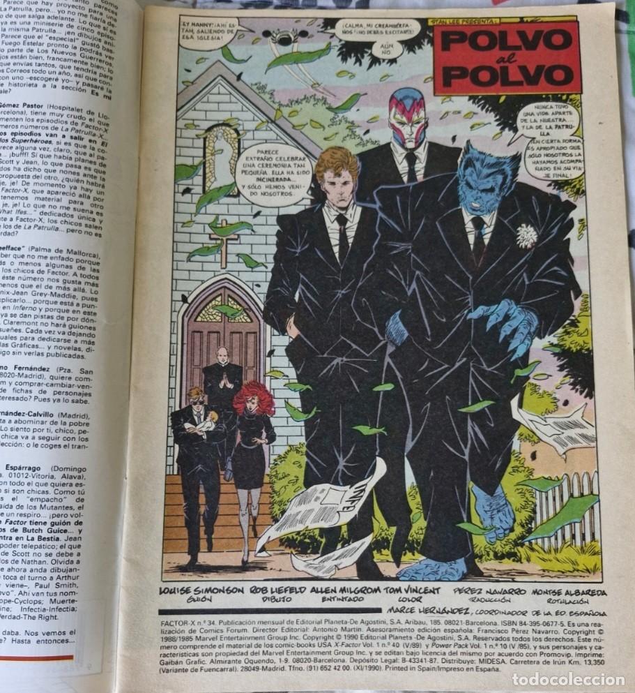 C&oacute;mics: FACTOR X 34 - VOLUMEN 1 - VOL 1 - X-FACTOR - MARVEL COMICS - FORUM - Foto 3
