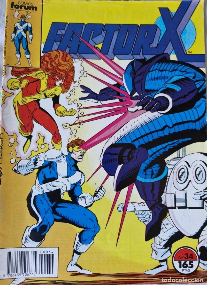 C&oacute;mics: FACTOR X 34 - VOLUMEN 1 - VOL 1 - X-FACTOR - MARVEL COMICS - FORUM - Foto 1