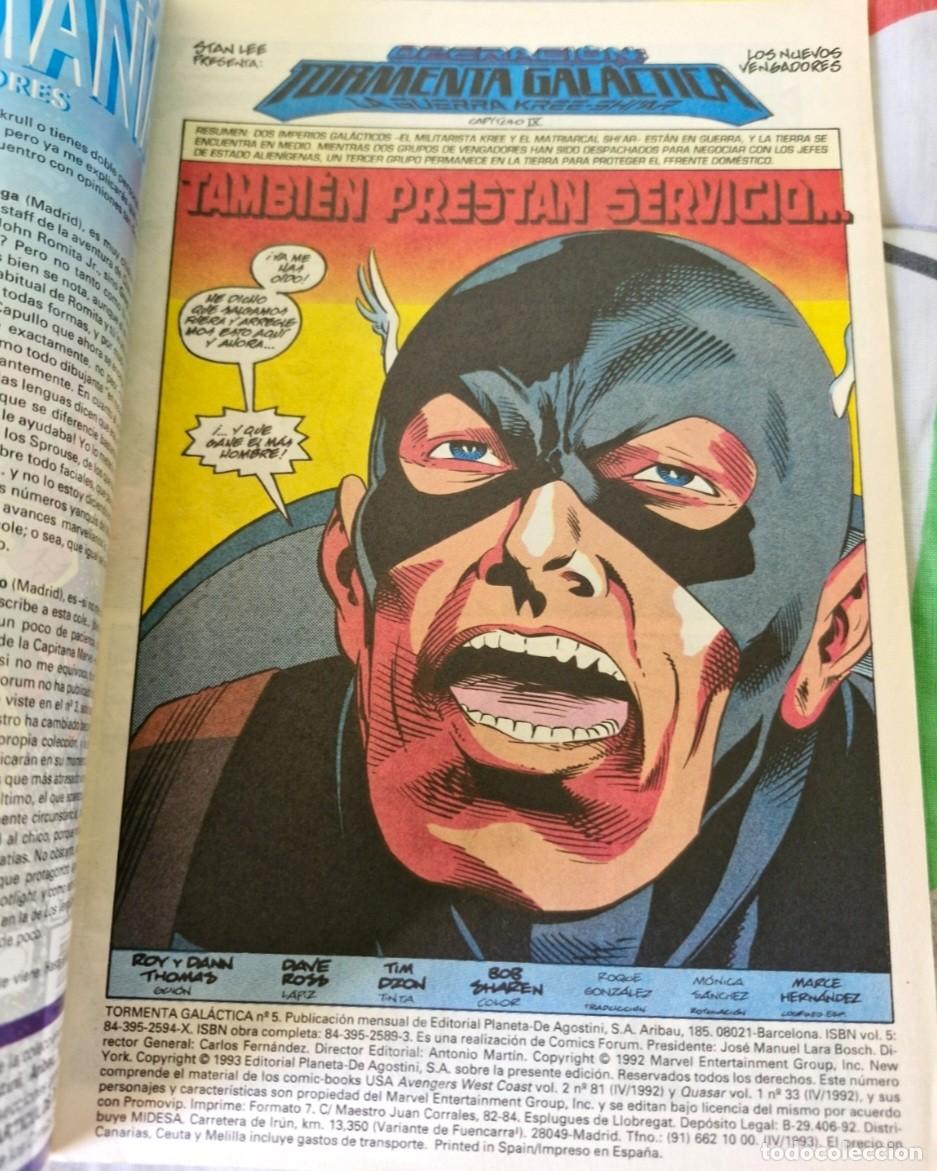 C&oacute;mics: OPERACI&Oacute;N TORMENTA GAL&Aacute;CTICA 5 - LA GUERRA KREE-SHIAR - MARVEL COMICS - FORUM - Foto 3