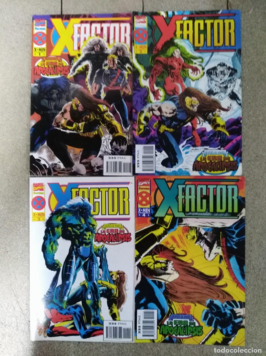 C&oacute;mics: X-Factor.La Era del Apocalipsis.Completa 4 Comics.Marvel.Forum - Foto 1