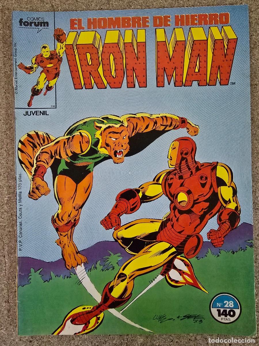 C&oacute;mics: Iron Man 28.Vol.1.Marvel.Forum - Foto 1