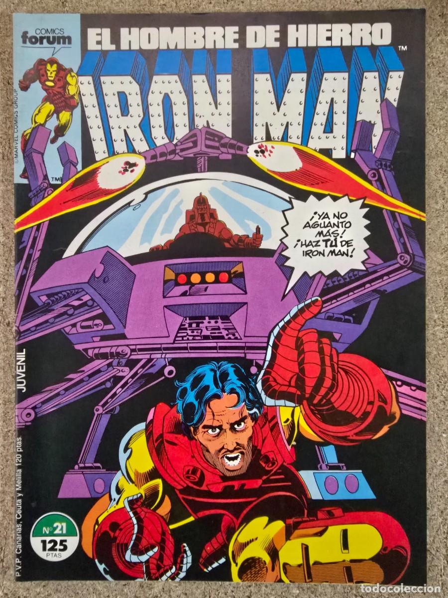 C&oacute;mics: Iron Man 21.Vol.1.Marvel.Forum - Foto 1