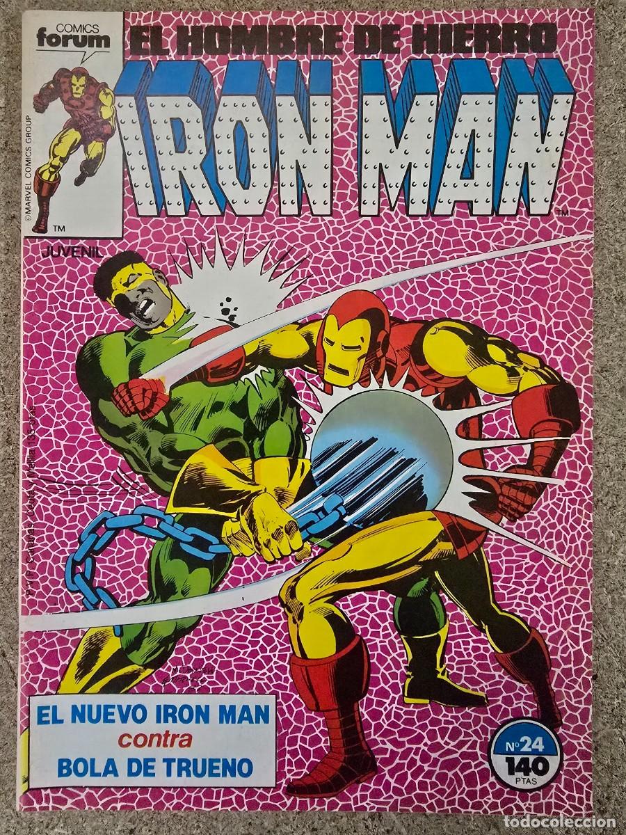 C&oacute;mics: Iron Man 24.Vol.1.Marvel.Forum - Foto 1