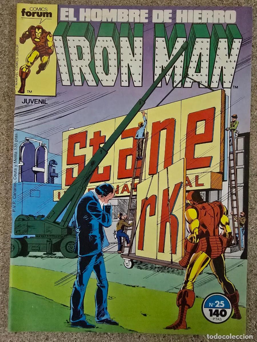 C&oacute;mics: Iron Man 25.Vol.1.Marvel.Forum - Foto 1