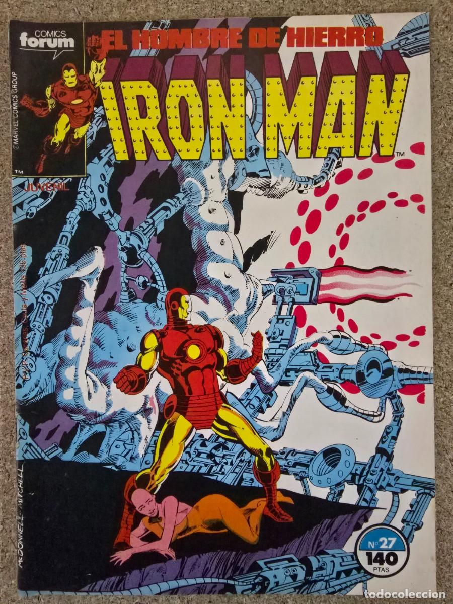 C&oacute;mics: Iron Man 27.Vol.1.Marvel.Forum - Foto 1