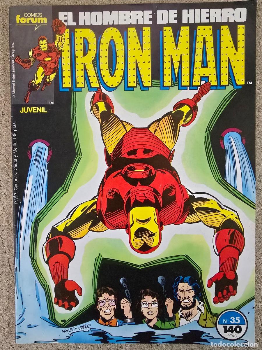 C&oacute;mics: Iron Man 35.Vol.1.Marvel.Forum - Foto 1