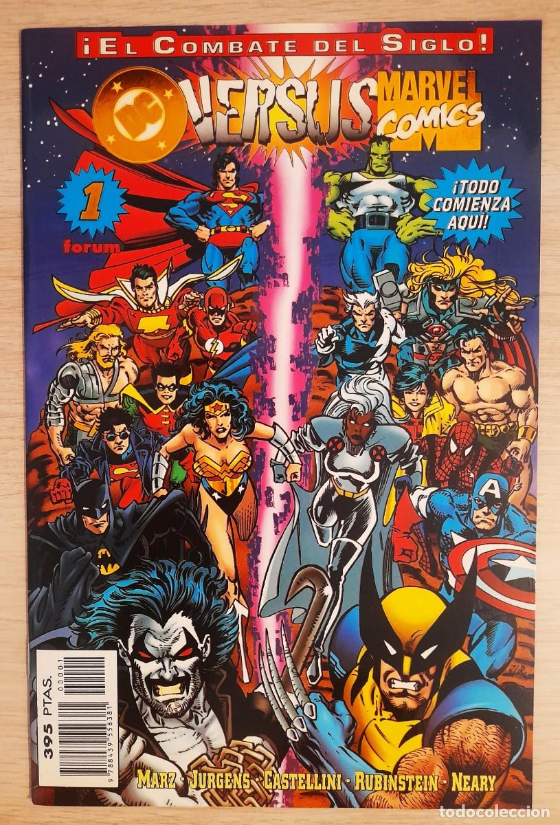 C&oacute;mics: Marvel vs DC - Coleccion Completa de 4 Comics - Marvel / DC - Forum - Foto 1