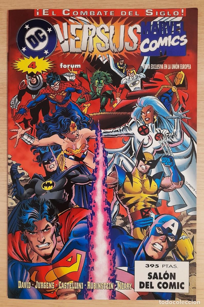 C&oacute;mics: Marvel vs DC - Coleccion Completa de 4 Comics - Marvel / DC - Forum - Foto 4