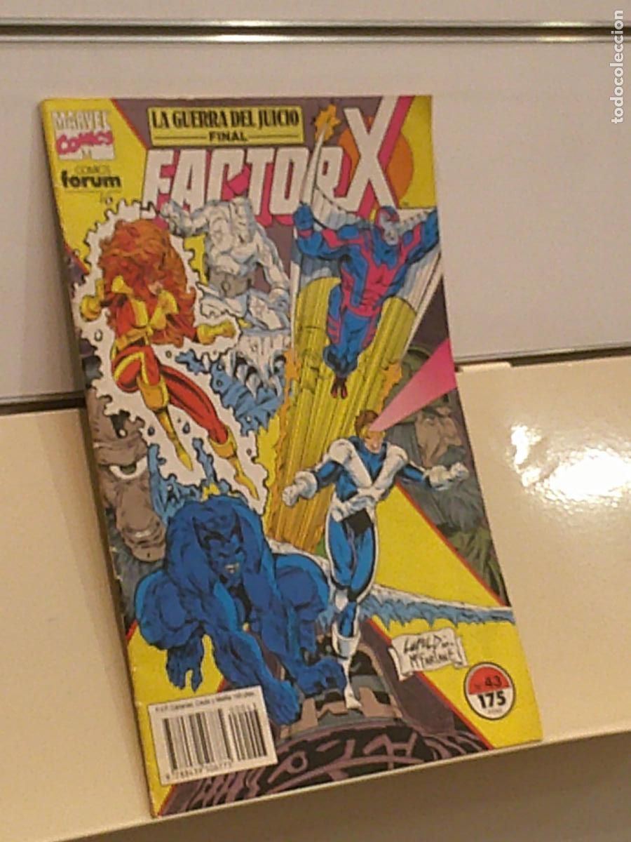 C&oacute;mics: FACTOR X VOL. 1 N&ordm; 43 LA GUERRA DEL JUICIO FINAL MARVEL - FORUM - Foto 1