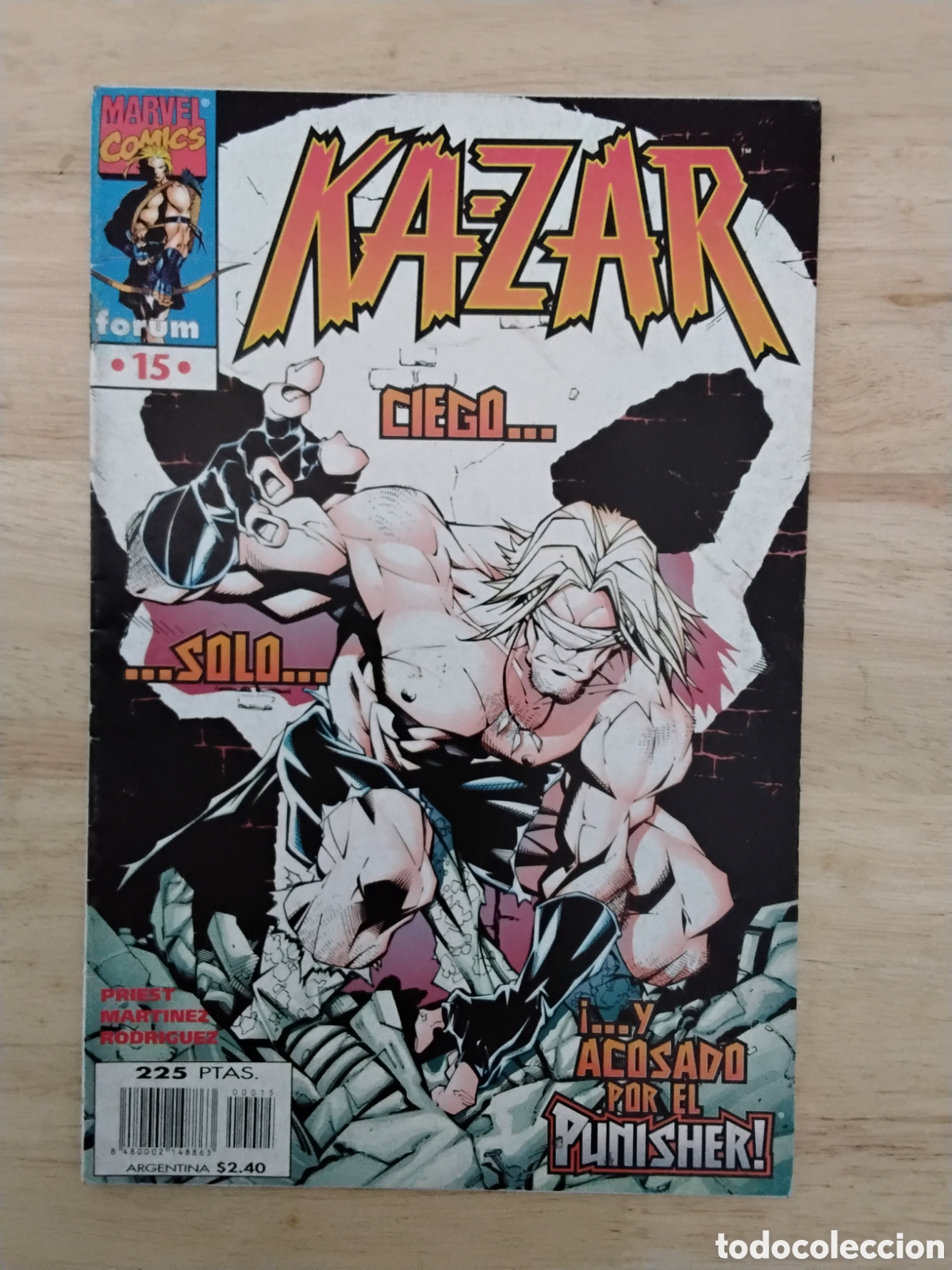C&oacute;mics: KA-ZAR, N&Uacute;MEROS 10-13-15, FORUM, NORMAL - Foto 5