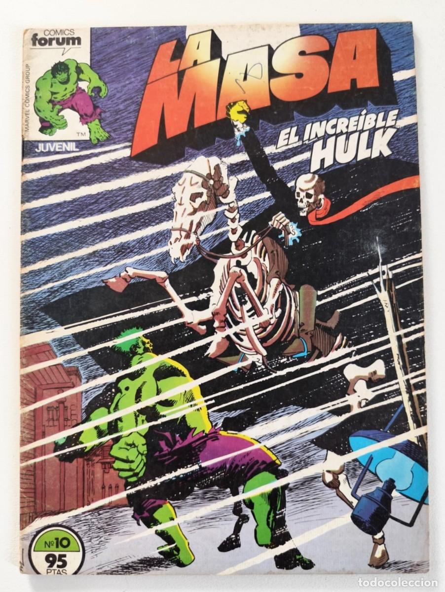 C&oacute;mics: LA MASA, EL INCRE&Iacute;BLE HULK VOL.1 N&ordm; 10 ~ MARVEL/FORUM (1983) - Foto 1
