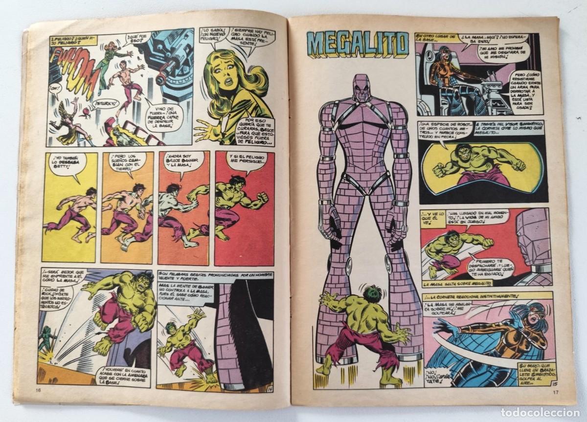 C&oacute;mics: LA MASA, EL INCRE&Iacute;BLE HULK VOL.1 N&ordm; 14 ~ MARVEL/FORUM (1983) - Foto 3