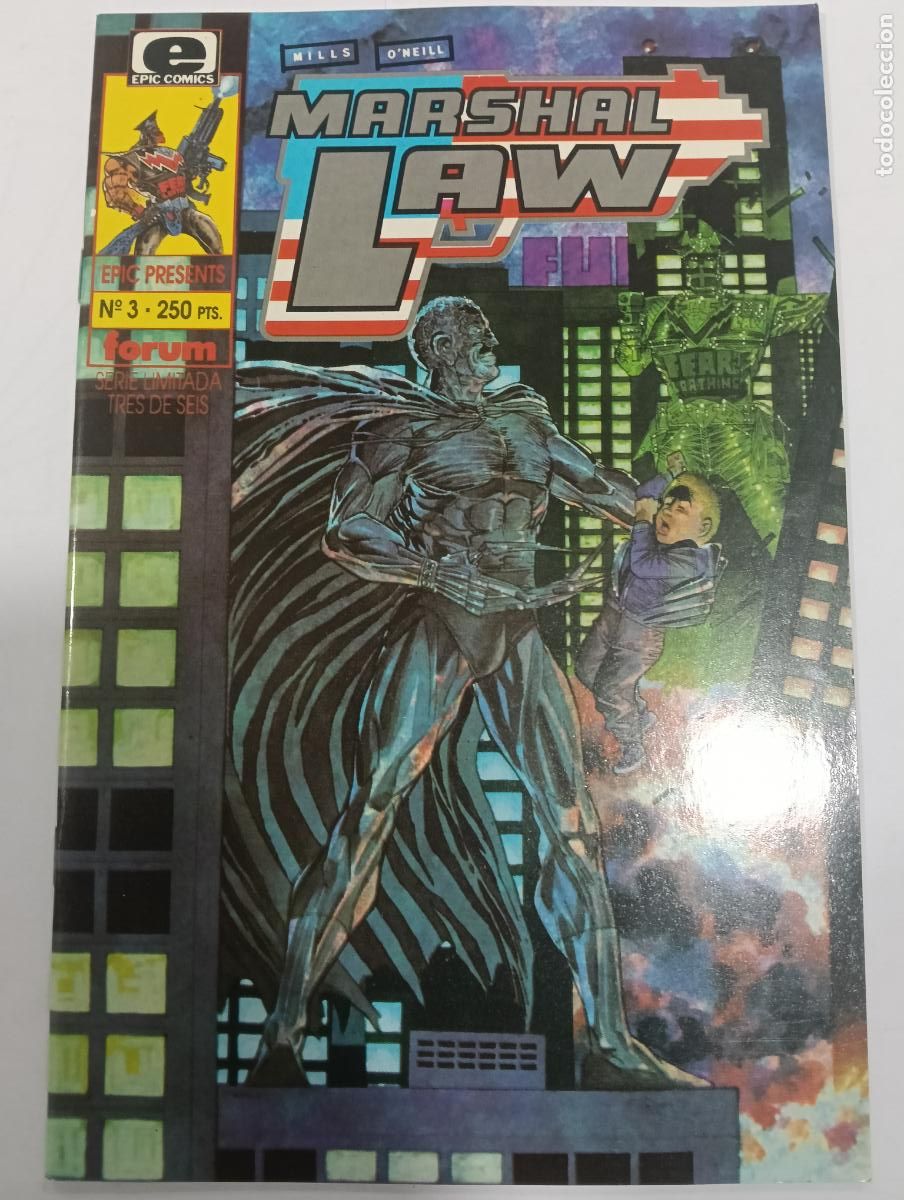 C&oacute;mics: MARSHAL LAW VOL. 1. N&ordm;3 FORUM - Foto 1