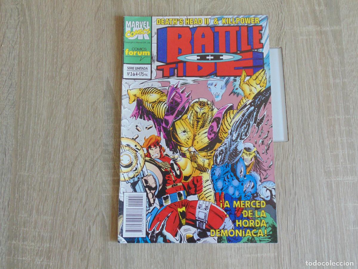 C&oacute;mics: Battletide II n&ordm; 3 de 4. Marvel UK / Forum. - Foto 1