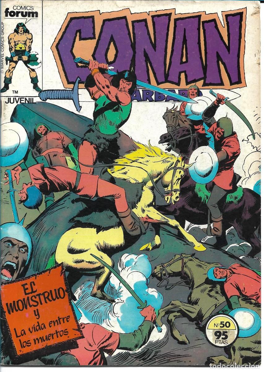 C&oacute;mics: CONAN EL BARBARO - NUMERO 50 - Foto 1