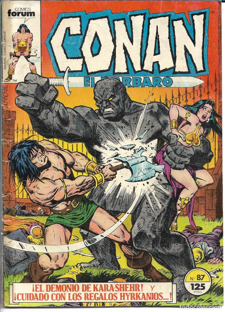 C&oacute;mics: CONAN EL BARBARO - NUMERO 87 - Foto 1