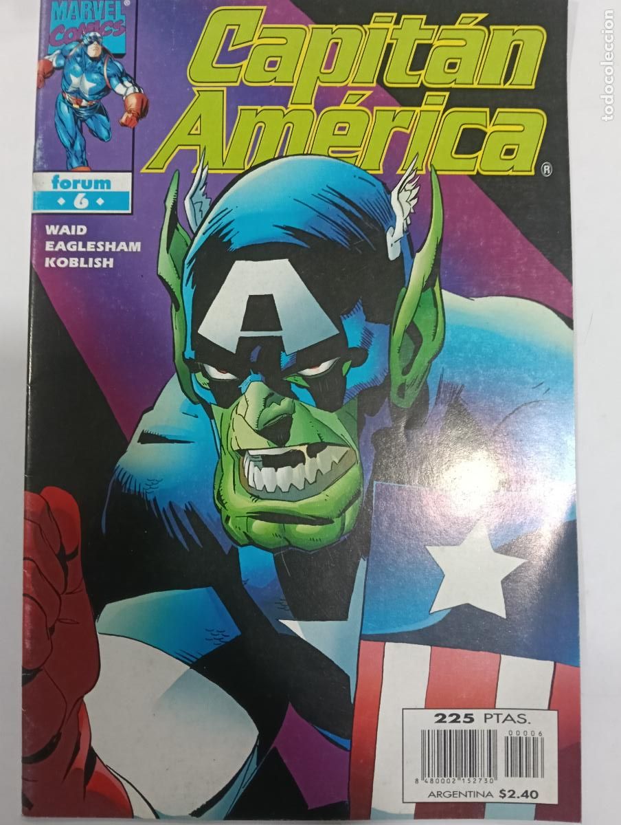 C&oacute;mics: CAPITAN AMERICA N&ordm; 4 FORUM - Foto 1