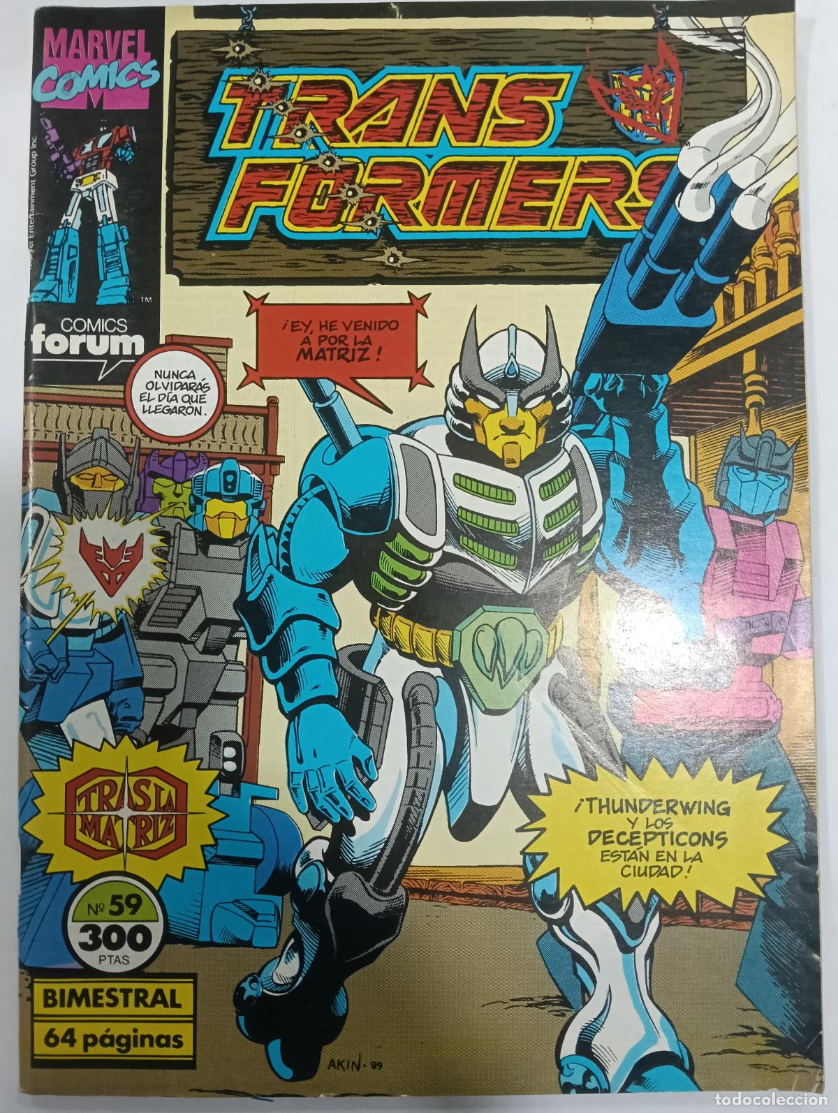 C&oacute;mics: TRANSFORMERS N&ordm; 59 FORUM - Foto 1