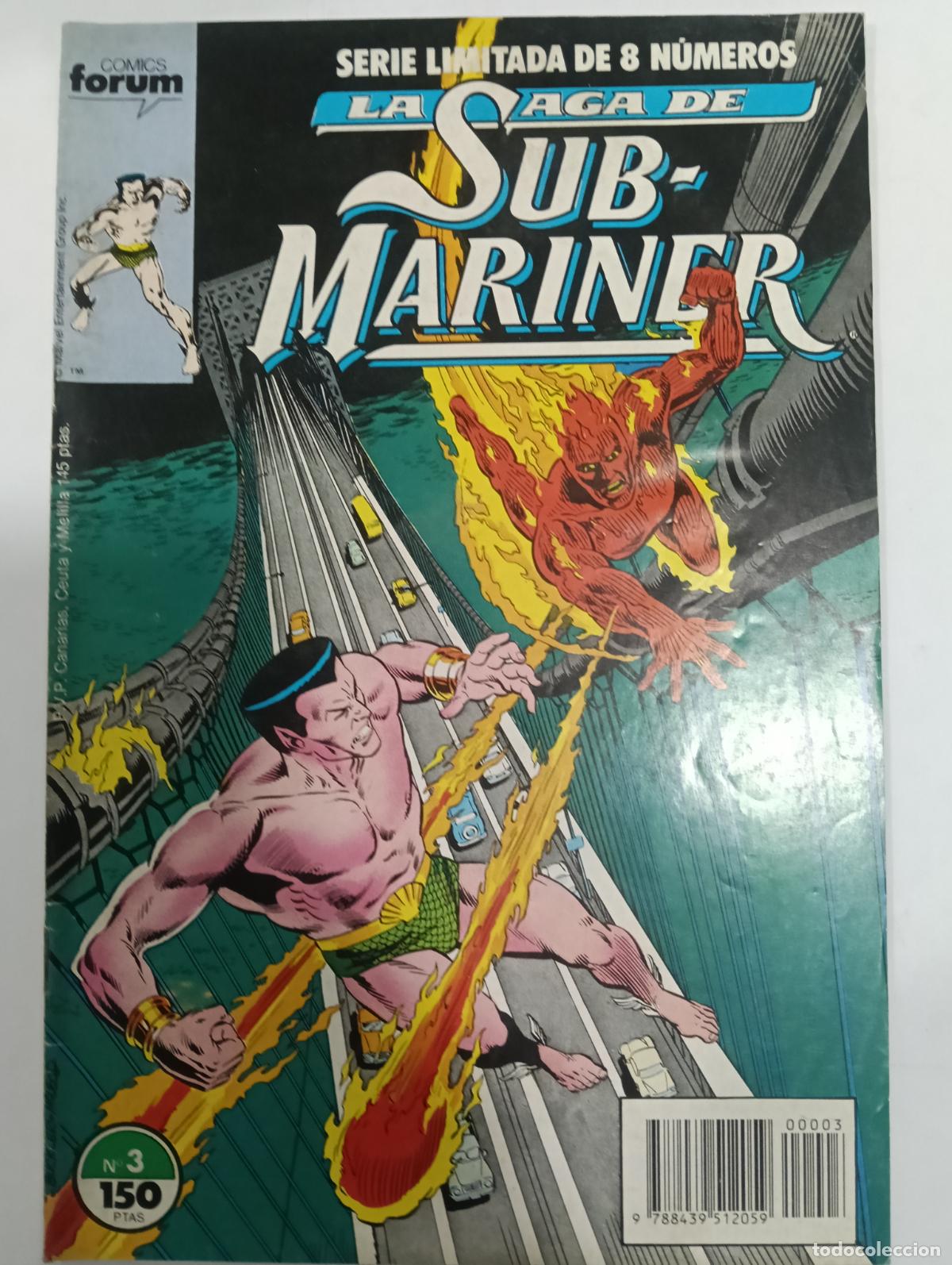 C&oacute;mics: NAMOR LA SAGA DE SUB-MARINER N&ordm; 3 FORUM - Foto 1