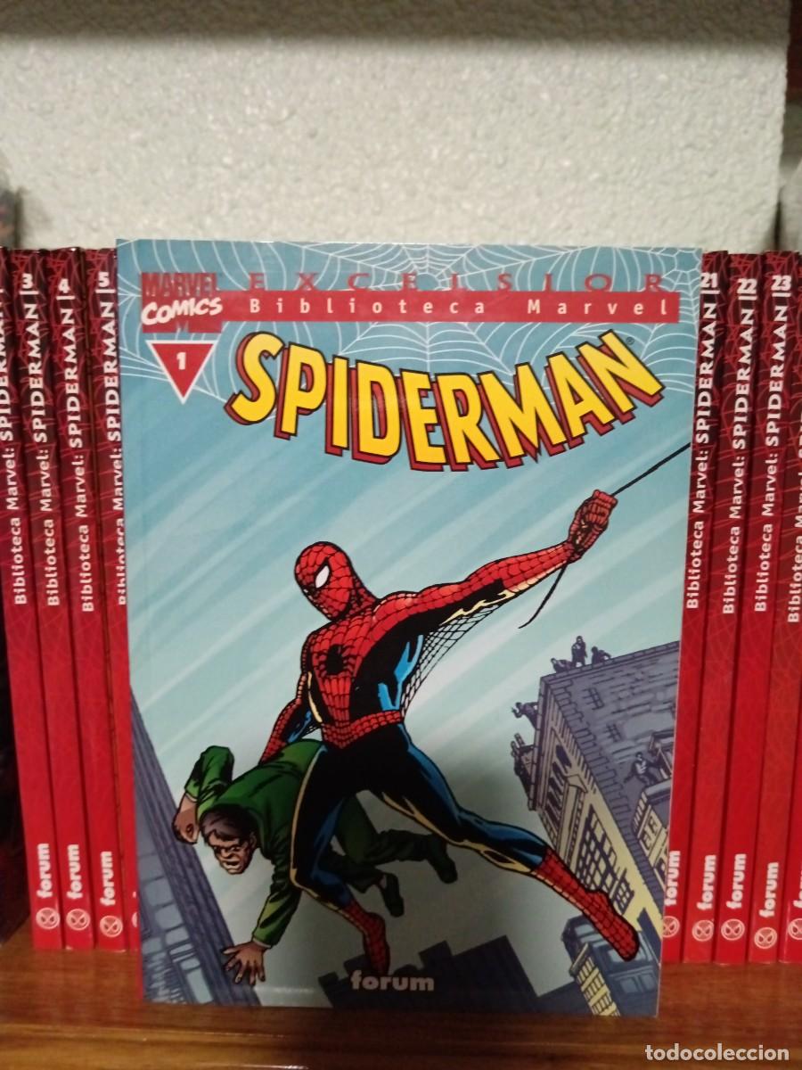 C&oacute;mics: Biblioteca Marvel Spiderman. Forum. NUMs 1 A 25 - Foto 1
