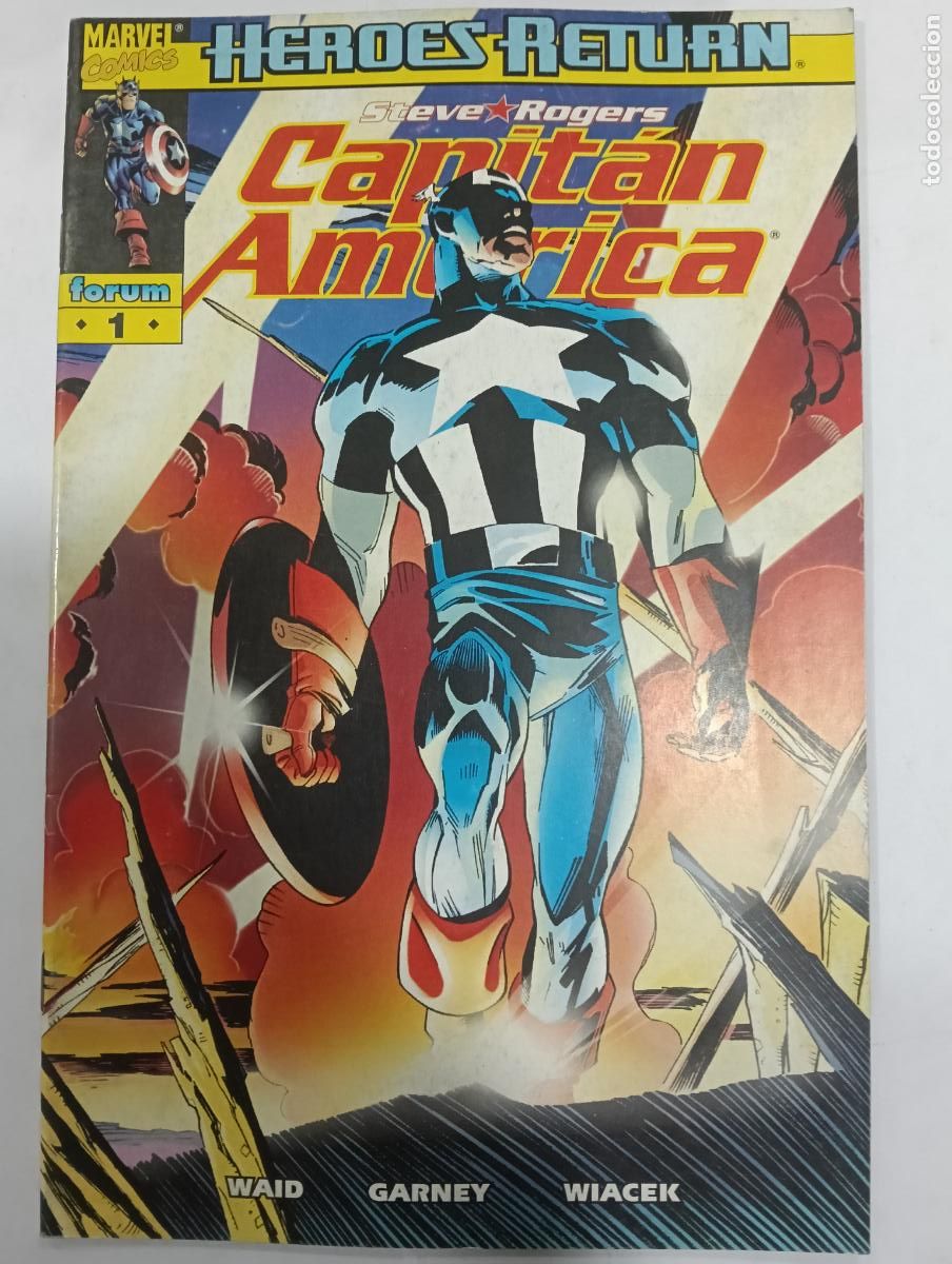 C&oacute;mics: CAPITAN AMERICA HEROES RETURN N&ordm; 1 FORUM - Foto 1