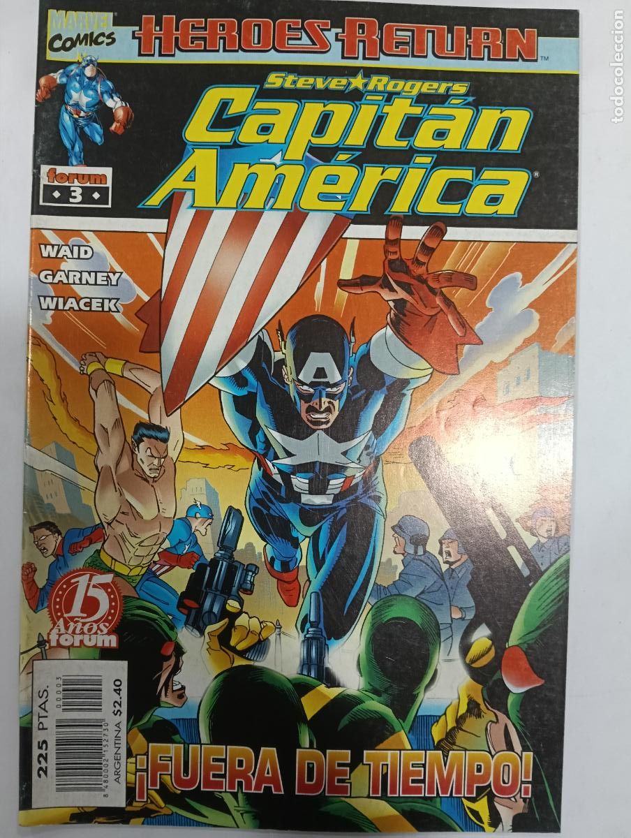 C&oacute;mics: CAPITAN AMERICA HEROES RETURN N&ordm; 3 FORUM - Foto 1