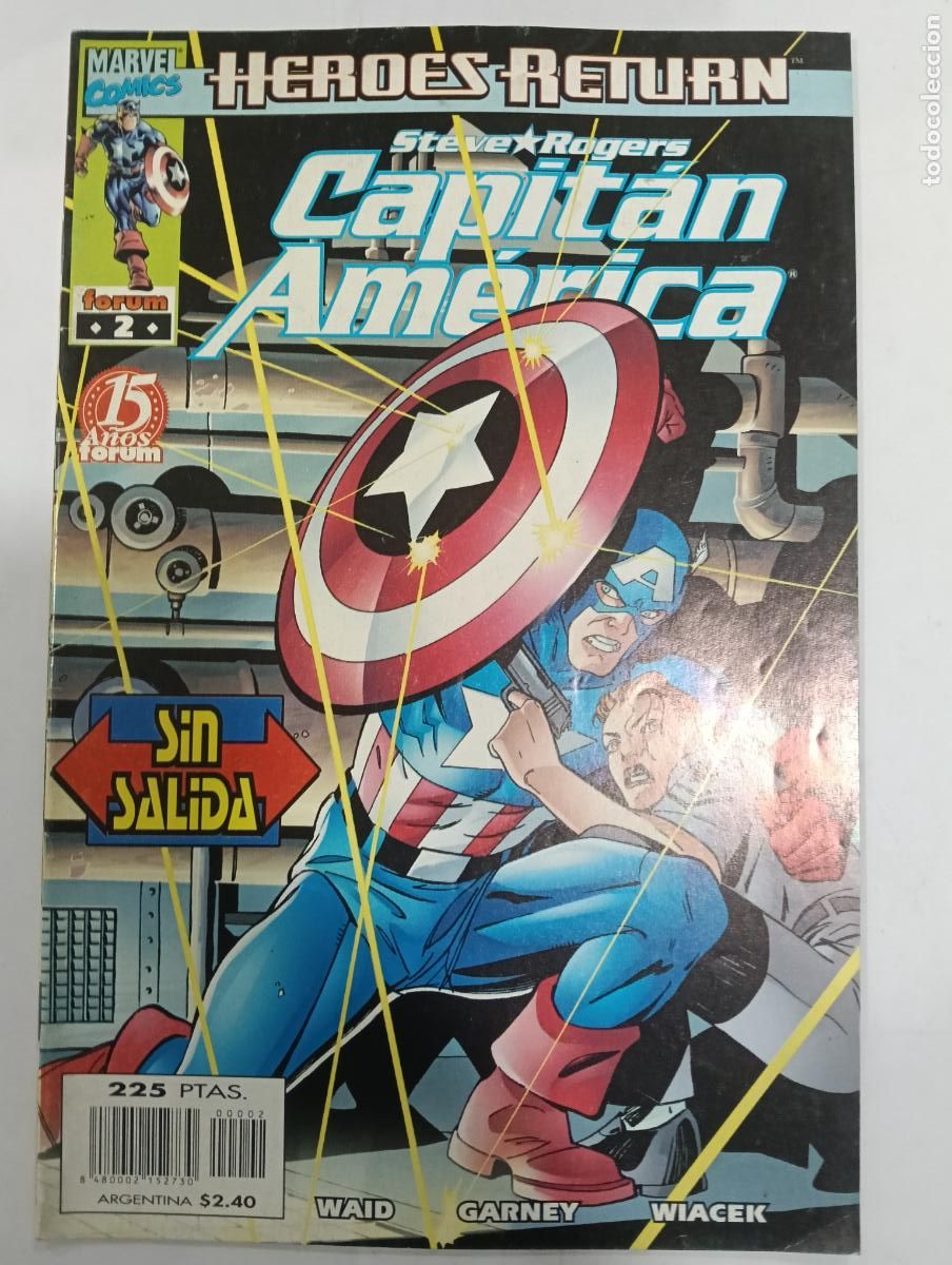 C&oacute;mics: CAPITAN AMERICA HEROES RETURN N&ordm; 2 FORUM - Foto 1