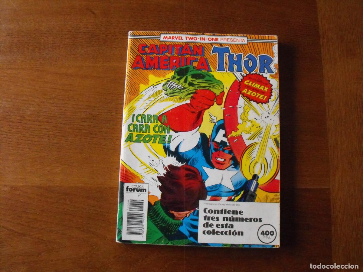 C&oacute;mics: MARVEL, two in one. Capit&aacute;n America. THOR. Comics FORUM - Foto 1